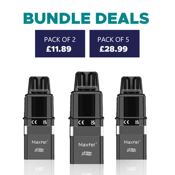 Maxfel ULTRA 35k refill/Replacement Pods - From £5.80